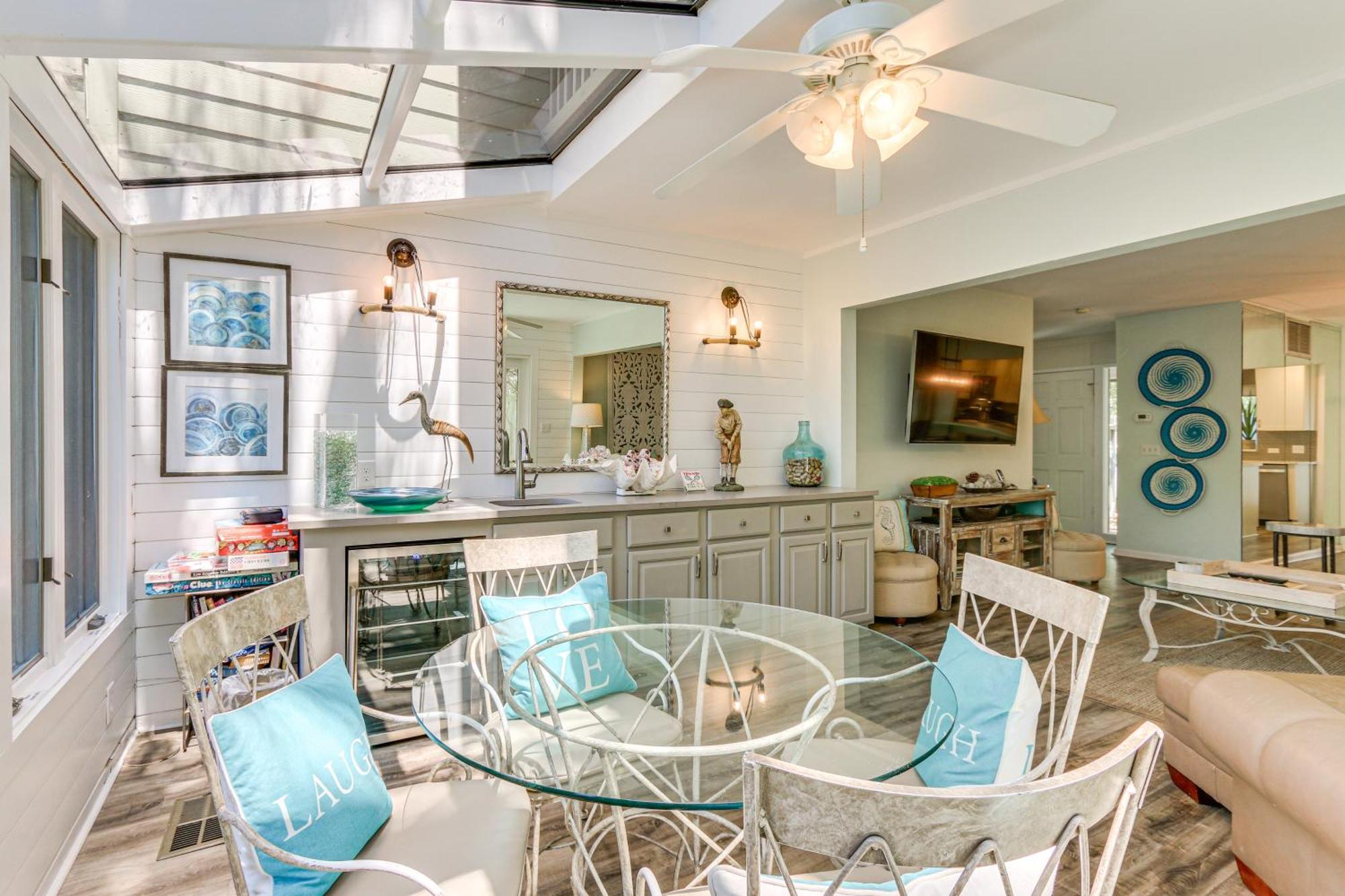 Modern Hilton Head Retreat Walk To Beach And Golf! Hilton Head Island Exterior foto